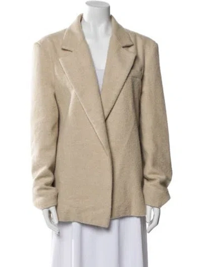 Pre-owned Aaizél Wool Blazer In Neutral