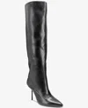 Aaj By Aminah Women's Isabella Tall Shaft Dress Boots In Black