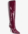 Aaj By Aminah Women's Isabella Tall Shaft Dress Boots In Purple