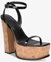 Aaj By Aminah Women's Tina Platform Dress Sandals
