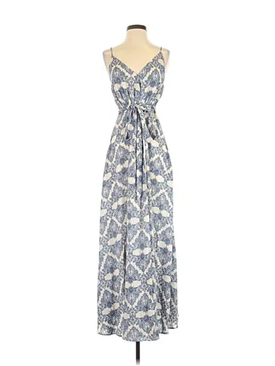Pre-owned Aakaa Casual Dress In Blue