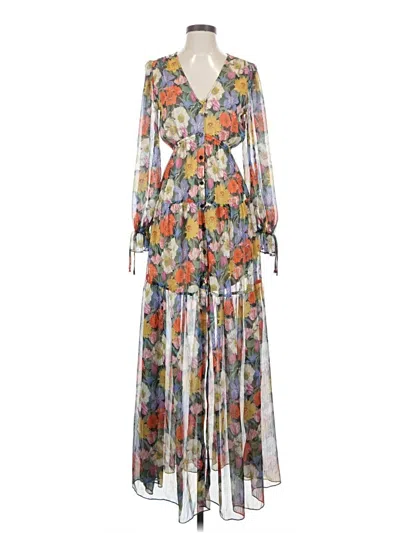 Pre-owned Aakaa Casual Dress In Gray