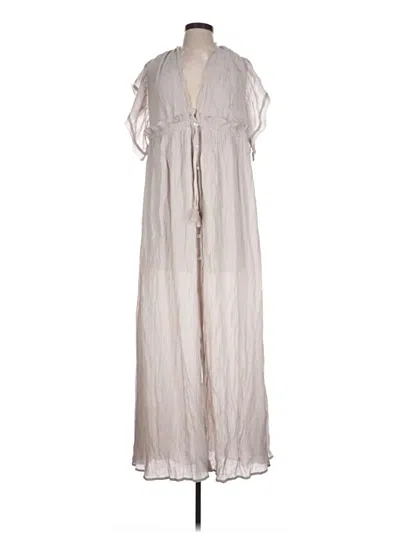 Pre-owned Aakaa Casual Dress In Gray