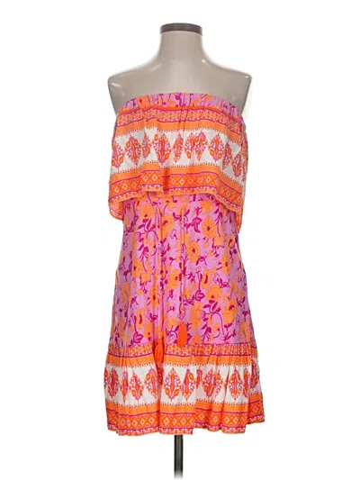 Pre-owned Aakaa Casual Dress In Pink