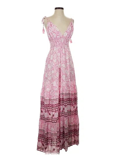 Pre-owned Aakaa Casual Dress In Pink