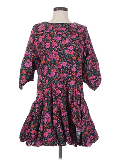 Pre-owned Aakaa Casual Dress In Pink