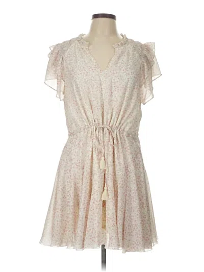 Pre-owned Aakaa Casual Dress In White