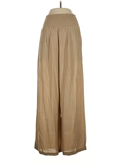 Pre-owned Aakaa Casual Pants In Brown
