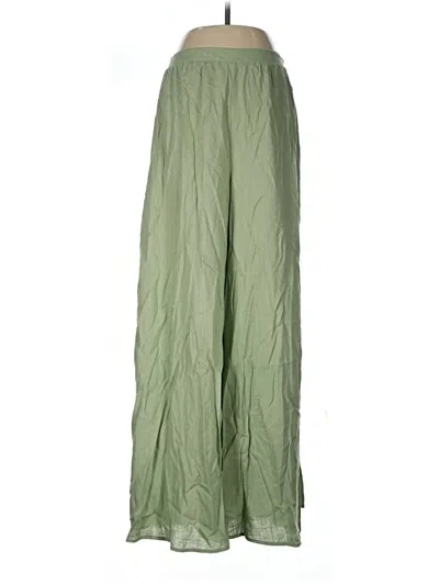 Pre-owned Aakaa Casual Pants In Green