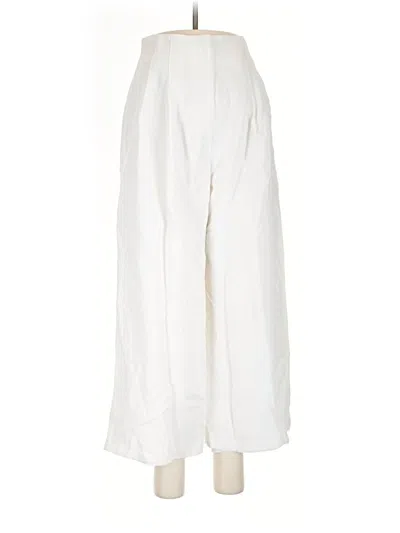 Pre-owned Aakaa Casual Pants In Ivory