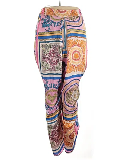 Pre-owned Aakaa Casual Pants In Pink