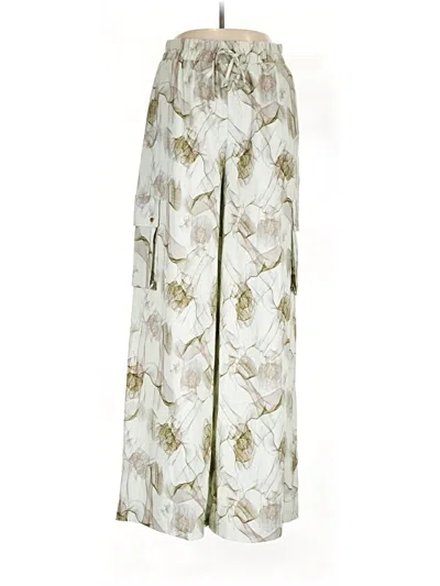 Pre-owned Aakaa Casual Pants In White