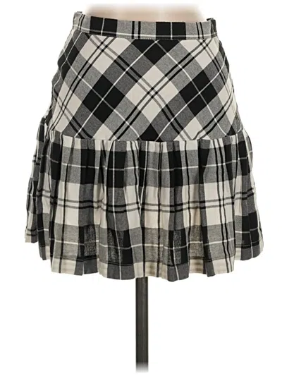 Pre-owned Aakaa Casual Skirt In Gray