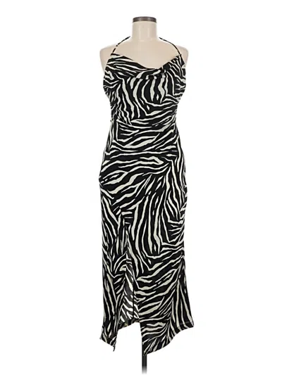 Pre-owned Aakaa Cocktail Dress In Black