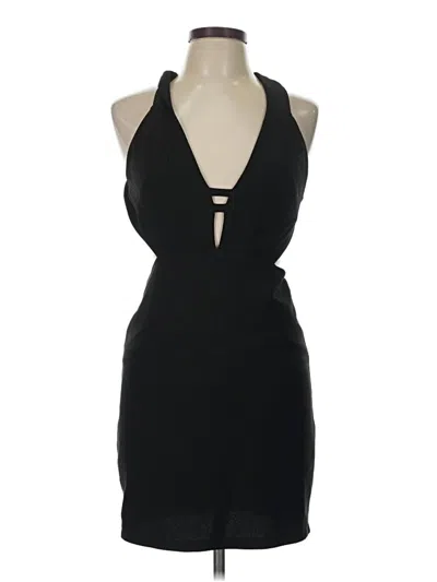 Pre-owned Aakaa Cocktail Dress In Black