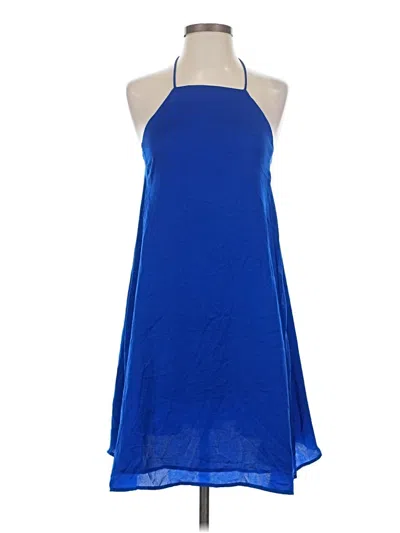 Pre-owned Aakaa Cocktail Dress In Blue