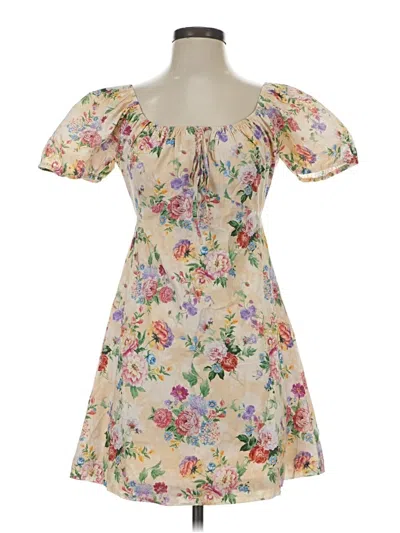 Pre-owned Aakaa Cocktail Dress In Brown
