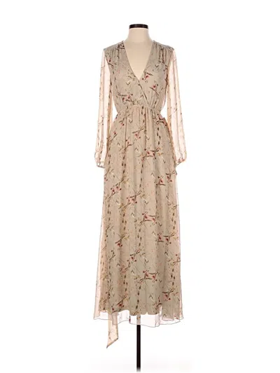 Pre-owned Aakaa Cocktail Dress In Gray