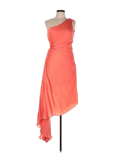 Pre-owned Aakaa Cocktail Dress In Orange