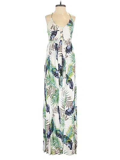 Pre-owned Aakaa Jumpsuit In White