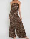 Aakaa Lucy Set In Leopard In Animal Print