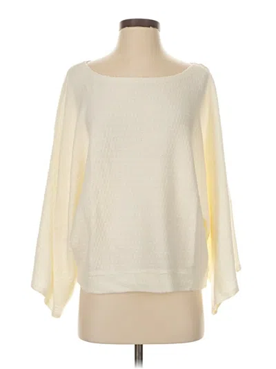 Pre-owned Aakaa Pullover Sweater In White