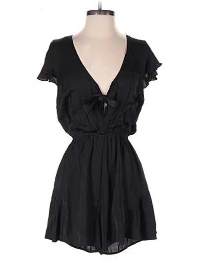 Pre-owned Aakaa Romper In Black