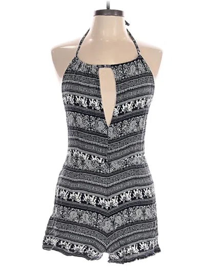 Pre-owned Aakaa Romper In Blue