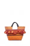 Aaks Women's Baba Berry Bag In Orange Multi In Orange