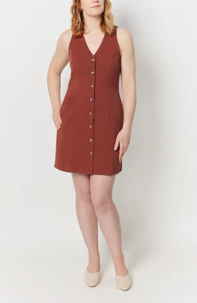 Aam The Label The Everywhere Dress In Rosewood