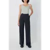 Aam The Label The Tall Wide Leg Pant For Full Hips In Black