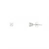 Aamiaa 0.40 Carat Natural Diamond Round Brilliant Stud Earrings In 14k White Gold