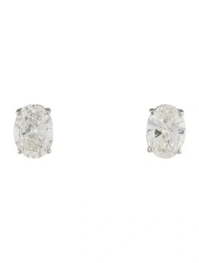 Pre-owned Aamiaa 14k 1.00ctw Lab-grown Diamond Stud Earrings In Multi