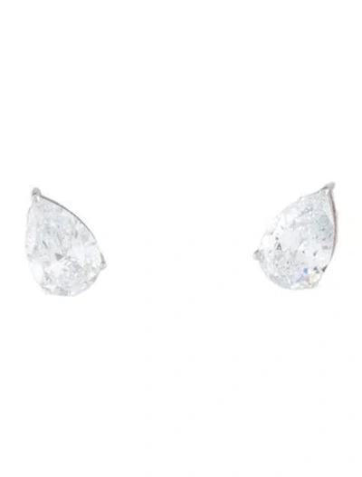 Pre-owned Aamiaa 14k 1.00ctw Lab-grown Diamond Stud Earrings In Multi