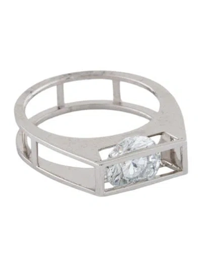 Pre-owned Aamiaa 14k 1.66ct Lab-grown Diamond Band In Multi