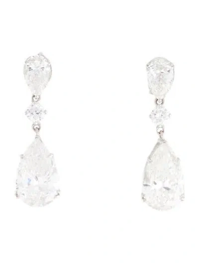 Pre-owned Aamiaa 14k 2.32ctw Lab-grown Diamond Drop Earrings In Multi