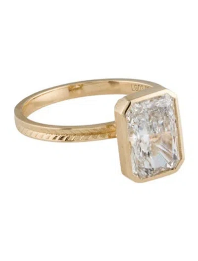 Pre-owned Aamiaa 14k 3.03ct Lab-grown Diamond Engagement Ring In Multi