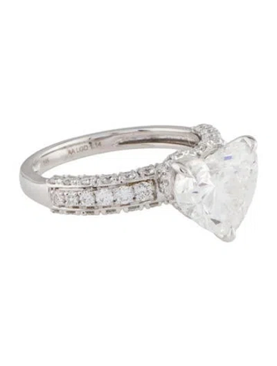 Pre-owned Aamiaa 14k 3.25ct Lab-grown Diamond Engagement Ring In Multi