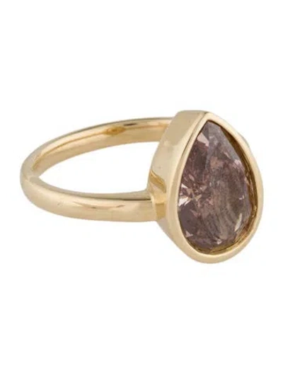 Pre-owned Aamiaa 14k 3.32ct Lab-grown Diamond Cocktail Ring In Multi