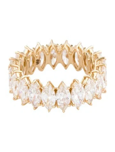 Pre-owned Aamiaa 14k 6.92ctw Lab-grown Diamond Band In Multi