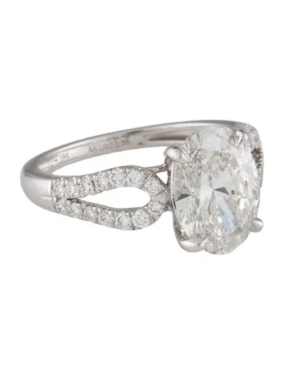 Pre-owned Aamiaa 3.02ct Lab-grown Diamond Engagement Ring In Multi