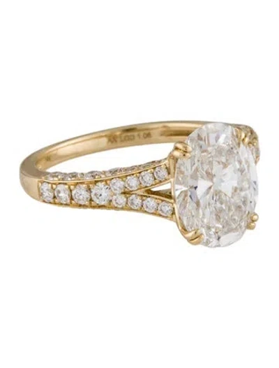 Pre-owned Aamiaa 3.03ct Lab-grown Diamond Engagement Ring In Multi