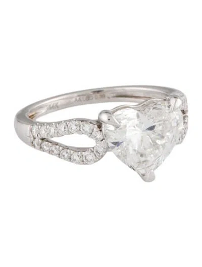 Pre-owned Aamiaa 3.03ct Lab-grown Diamond Engagement Ring In Multi