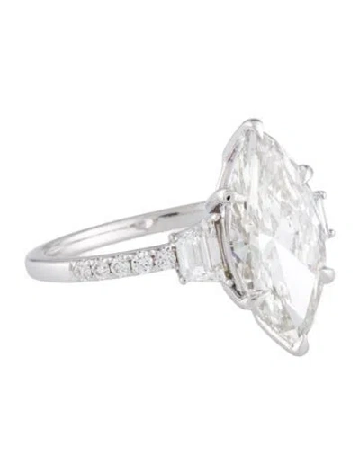 Pre-owned Aamiaa 3.04ct Lab-grown Diamond Engagement Ring In Multi