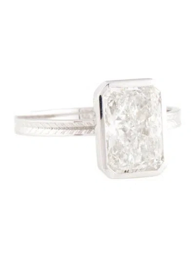 Pre-owned Aamiaa 3.04ct Lab-grown Diamond Engagement Ring In Multi