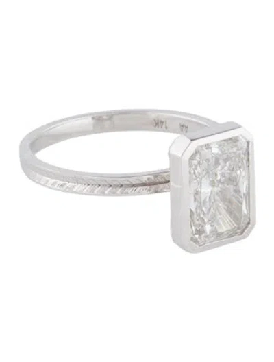 Pre-owned Aamiaa 3.09ct Lab-grown Diamond Engagement Ring In Multi