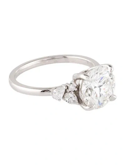Pre-owned Aamiaa 3.09ct Lab-grown Diamond Engagement Ring In Multi