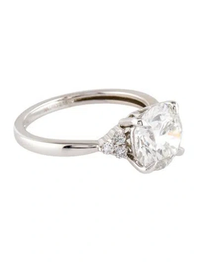 Pre-owned Aamiaa 3.14ct Lab-grown Diamond Engagement Ring In Multi