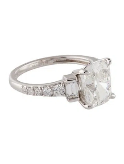 Pre-owned Aamiaa 3.21ct Lab-grown Diamond Engagement Ring In Multi