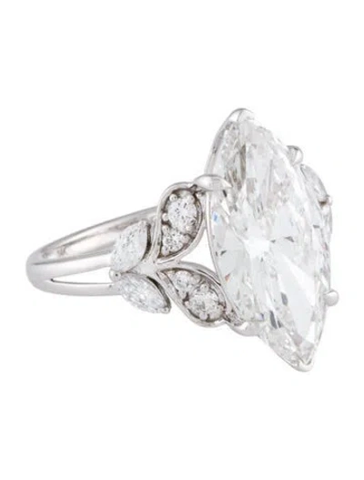 Pre-owned Aamiaa 4.04ct Lab-grown Diamond Engagement Ring In Multi